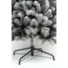 Brad artificial Alpin Snow 210 cm QC263, 950 Ramuri 2D + 3D PE, Circumferinta Bazei 297 cm